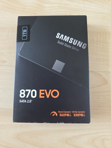 Samsung 870 EVO 1TB 2.5 Inch SATA III SSD Solid State Drive Brand New - Afbeelding 6 van 10