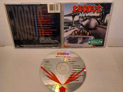 Exodus - impact is imminent CD ORIGINAL CAPITOL 1990 CANADA PRESSING