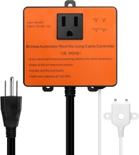 Automatic Roof De-Icing Heat Cable Control with Large Capacity 1800W, LED Indica