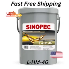 AW 46 Premium Anti-Wear Hydraulic Oil Fluid - 5 Gallon Pail (18L - 4.75 Gal)