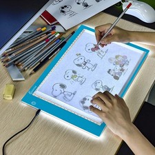 Light Box Drawing Pad, Tracing Board with Type-C Charge Cable and Brightness ...