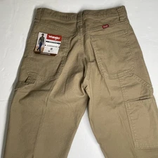 Wrangler Five Star Heritage Carpenter Khaki Jeans Men’s Work Pants All Size -NWT
