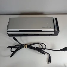 Fujitsu ScanSnap S1300 Mobile Document Color Scanner No Power Cord Tested