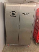 Frischhalte Center, Edelstahlschrank für 1 m Rauchspieße