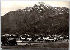 Colico Italy Villatico Village With Mountain Landscape Scenic View RPPC Postcard