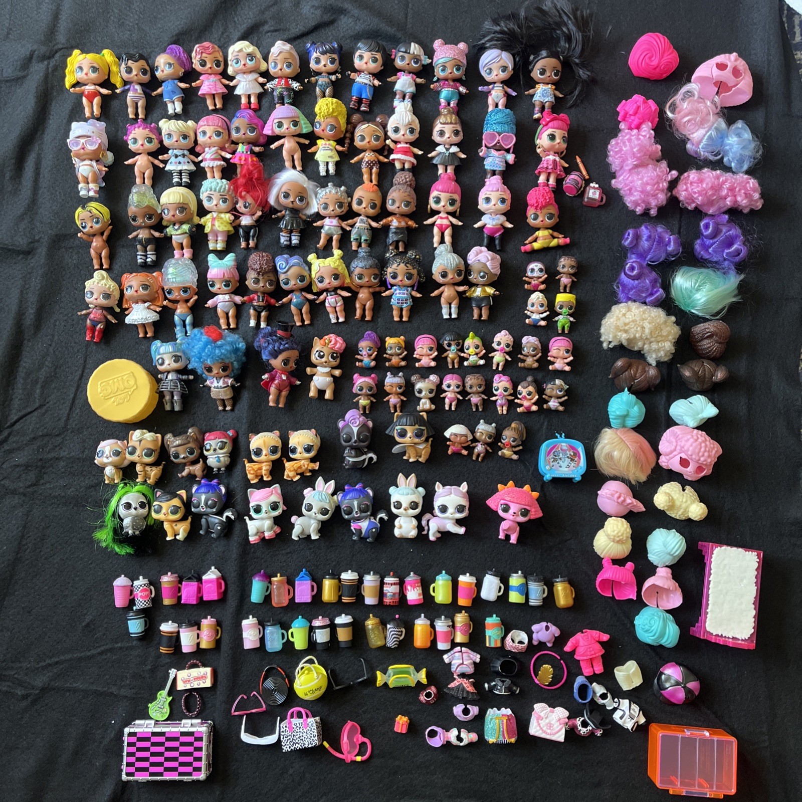 Pets Babies Accessories Wigs Clothes Cases Bundle