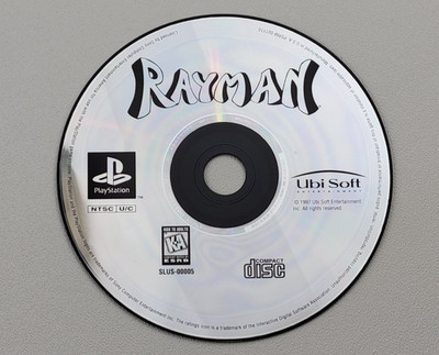 Rayman (Sony Playstation 1 PS1) Video Game - DISC ONLY - TESTED!