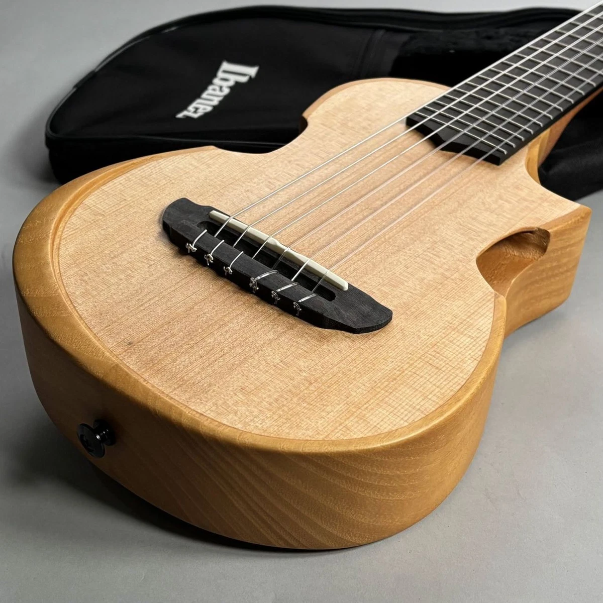 キユン Ibanez Ibanezz AUP10N Opn Mini Tenor Ukulele Size with Sound Ports