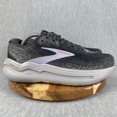 Brooks Ghost Max 2 Shoes Womens Size 10.5 Black Sneakers NO INSOLES Athletic