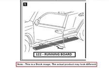 LEFT RUNNING BOARD 2014 GMC SIERRA150