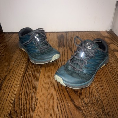 Merrell Bare Access XTR Trail Running sneaker minimalist Women size 6 Green/Grey