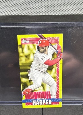 2023 Topps Rip - Mini Bryce Harper #MRIP-BH Chartreuse /45