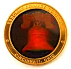 OSBORNE Coinage Company Token Coin liberty Bell Hologram