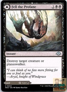 Fell the Profane // Fell Mire - Modern Horizons 3 (MH3) #244 Uncommon