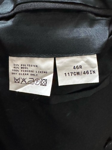 SKOPES CLÁSICO ELEGANTE FORMAL ESMOQUIN TRAJE DE 2 PIEZAS UK 46 EU 56 - Imagen 8 de 8
