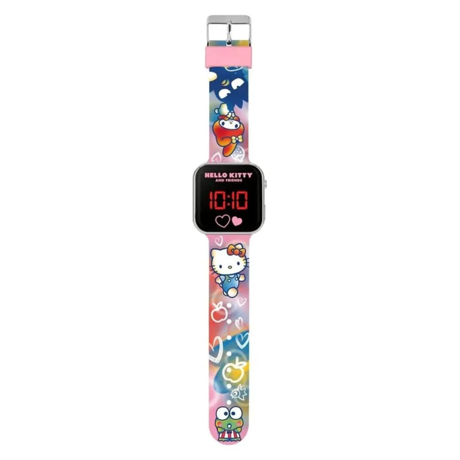 Hello Kitty LED Watch used excellent condition with original backing card