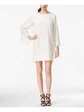 KENSIE Womens Ivory Dress Size: S