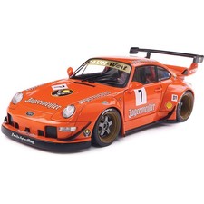 Solido 1:18 2020 RWB Porsche 911 Custom Widebody Kit Orange Diecast Model Car