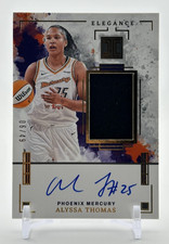 2025 Panini Impeccable Alyssa Thomas Elegance Jersey Auto Gold /49 Mercury