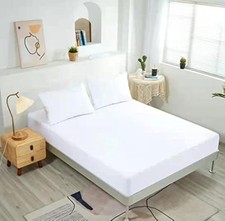 NHNHN 2 Pack Fitted Sheet-Deep Pockets-Soft Microfiber-Easy Care-Shrinkage an...