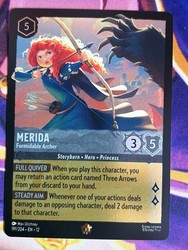 Merida - Formidable Archer 191/204 The First Chapter Legendary Foil