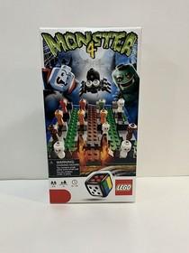 LEGO Games: Monster 4 (3837) 100% Complete with Instructions and Original Box