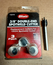 Blair 3 Pack 13224 38 Double-end Spotweld Cutters Replacement Bits A Bit Blair 3 Pack 13224 38 Double-end Spotweld Cutters Replacement Bits A Bit