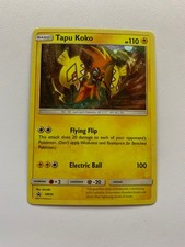 tapu koko pokemon card price Game/Promotional Cards]Tapu 047/SM-P P Foil | Buy from TCG Republic [Colorless] Tapu Koko GX #153 Prices