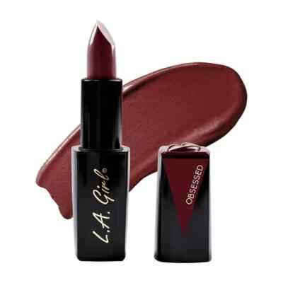 L.A. Girl Lip Attraction Lipstick OBSESSED 0.11 oz. GLC588 New