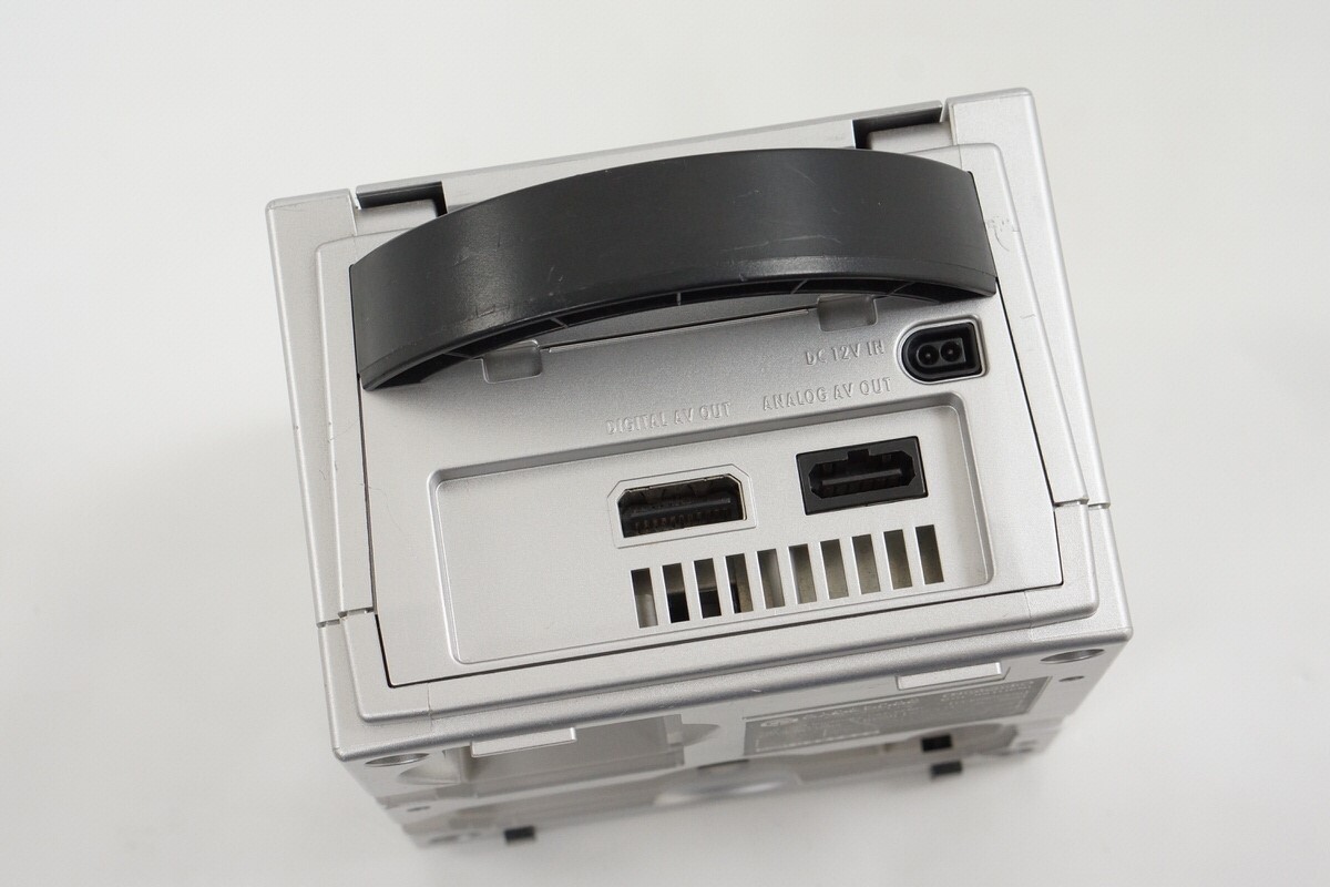 Gamecube JUNK Silver Console -System Only- DOL-001 JP For