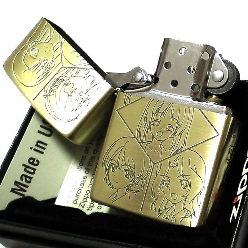 Zippo Girls Und Panzer Finale 10 Team Leaders Brass Gold Oil