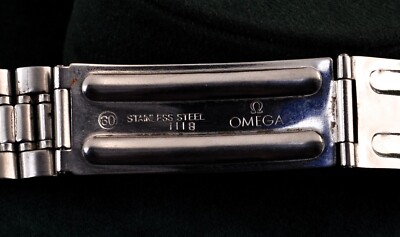 Vintage OMEGA 1118 19 mm lug 15 cm Long Bracelet 526 End Link | eBay