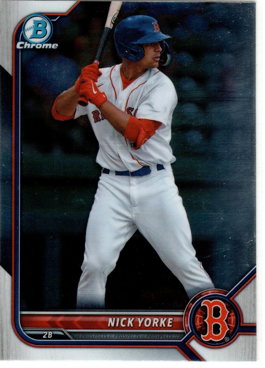 Nick York Boston Red Sox 2022 Bowman Draft Chrome | eBay