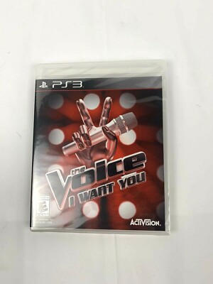 NEW SEALED PS3 The Voice: I Want You Party Video Game Concert Star 