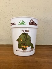 Vintage 1988 The Land Before Time SPIKE Ziploc plastic cup complete your set!