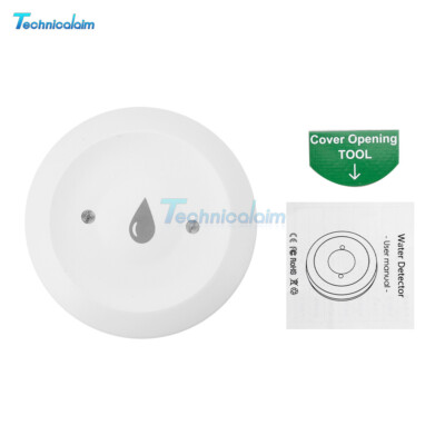 Tuya zigbee Flood Sensor Smart APP Remote Monitoring Water Leakage Detector