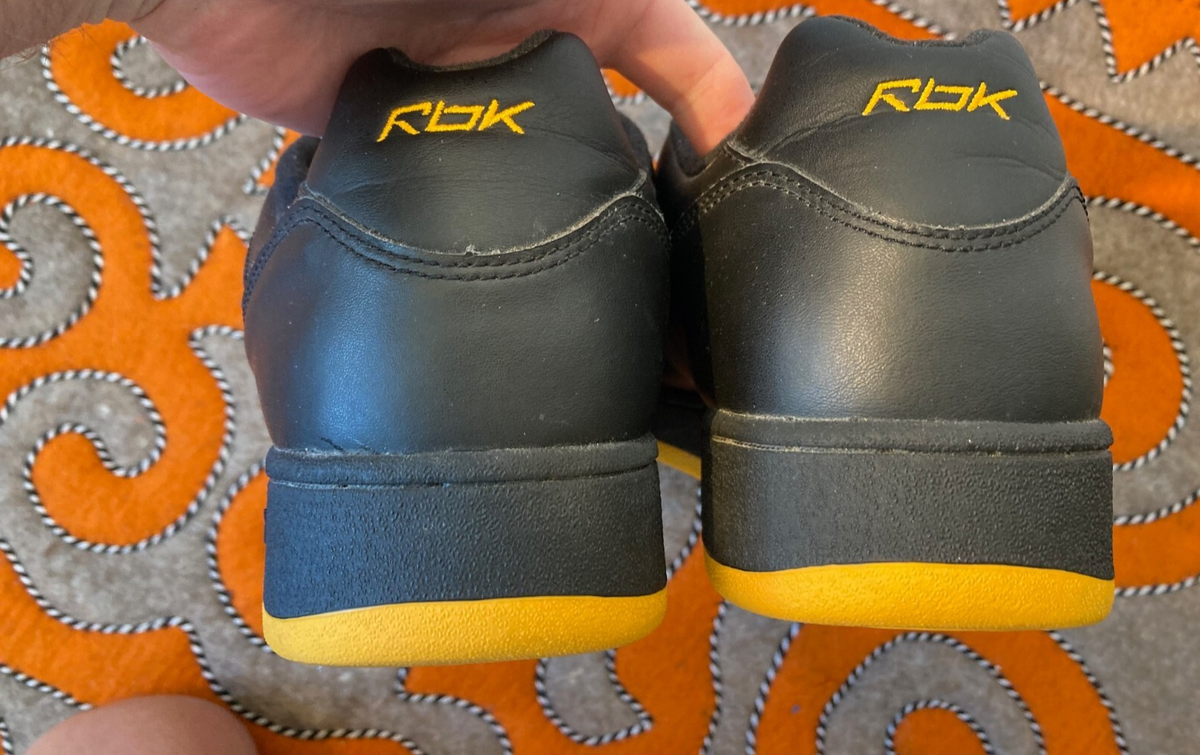 Rare Reebok Pittburgh Steelers NFL Official Shoes 12 Shoes Black Yellow com ? Thanksgiving @Steelers Restock ? main image 4