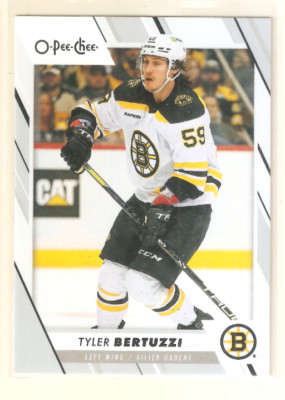 Tyler Bertuzzi 2023-24 O-Pee-Chee Base Card #328 Bruins