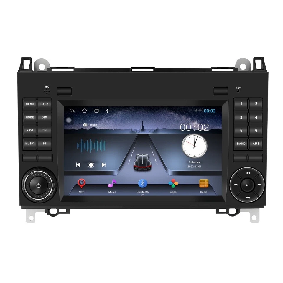 Carplay Autoradio GPS Navi Für Mercedes Benz B A Klasse W245 W169 Sprinter W906 - Bild 2 von 4