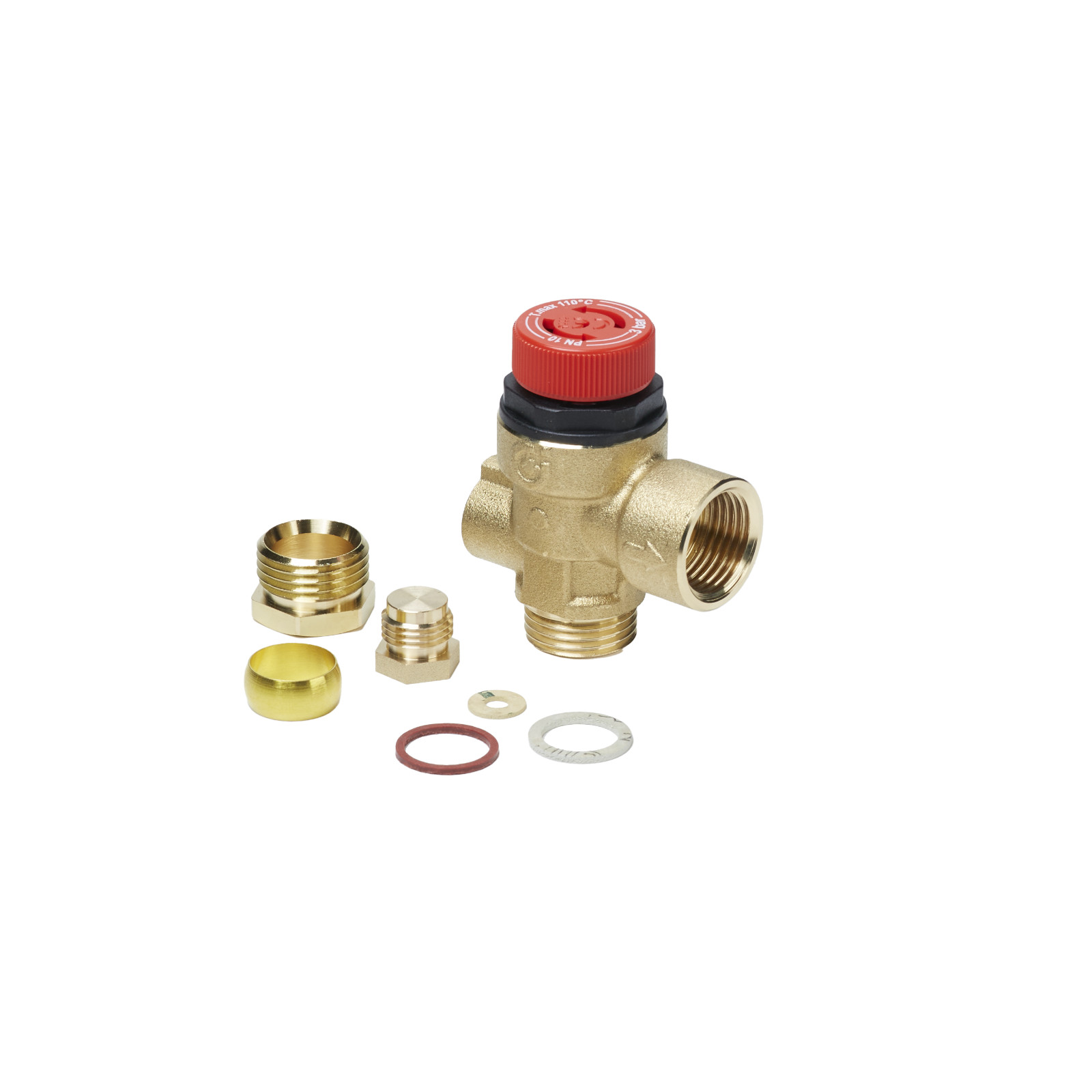 Worcester Bosch Boiler Pressure Relief Valve 1/2"" x 15mm 87161424160