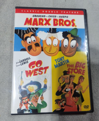 THE MARX BROS  GO WEST & THE BIG STORE    DVD