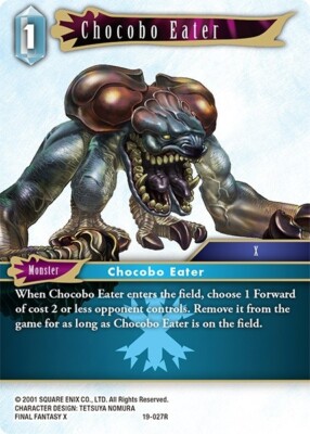 Chocobo Eater [Final Fantasy TCG] Card - SQUARE ENIX [NEAR MINT] 19-027R