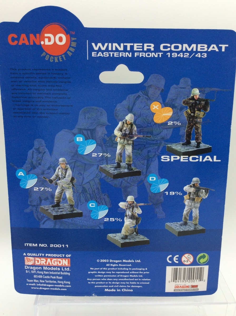 Dragon Models 1:35 CAN DO 20011 Pocket Army WINTER COMBAT German
