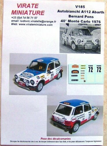 1:43 Rallye-Modellautos
