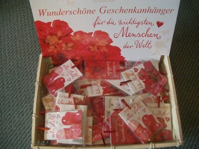 60 x Muttertag Beilegekarten Liebeskärtchen Grußkarten Perleberg UVP 1,30 €