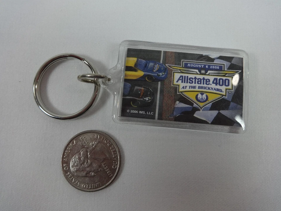 2006 Brickyard 400 Event Collector Keychain Winner Jimmie Johnson - Image 4 of 4