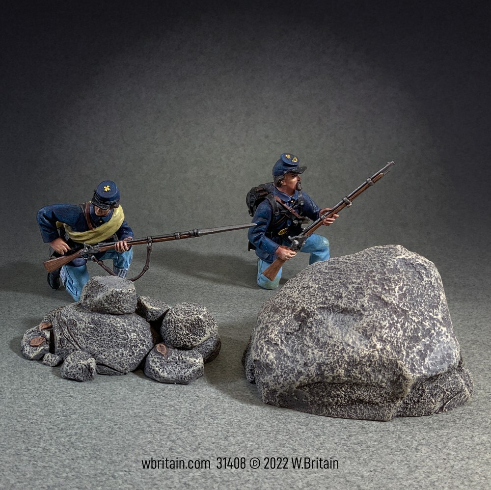 BRITAINS SOLDIERS 31408 - Defending the Round Tops, No. 1