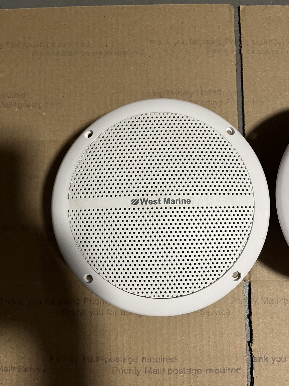 West Marine Stereo Speakers WM6500 Flush Mount. One Pair. Nice 👍 eBay