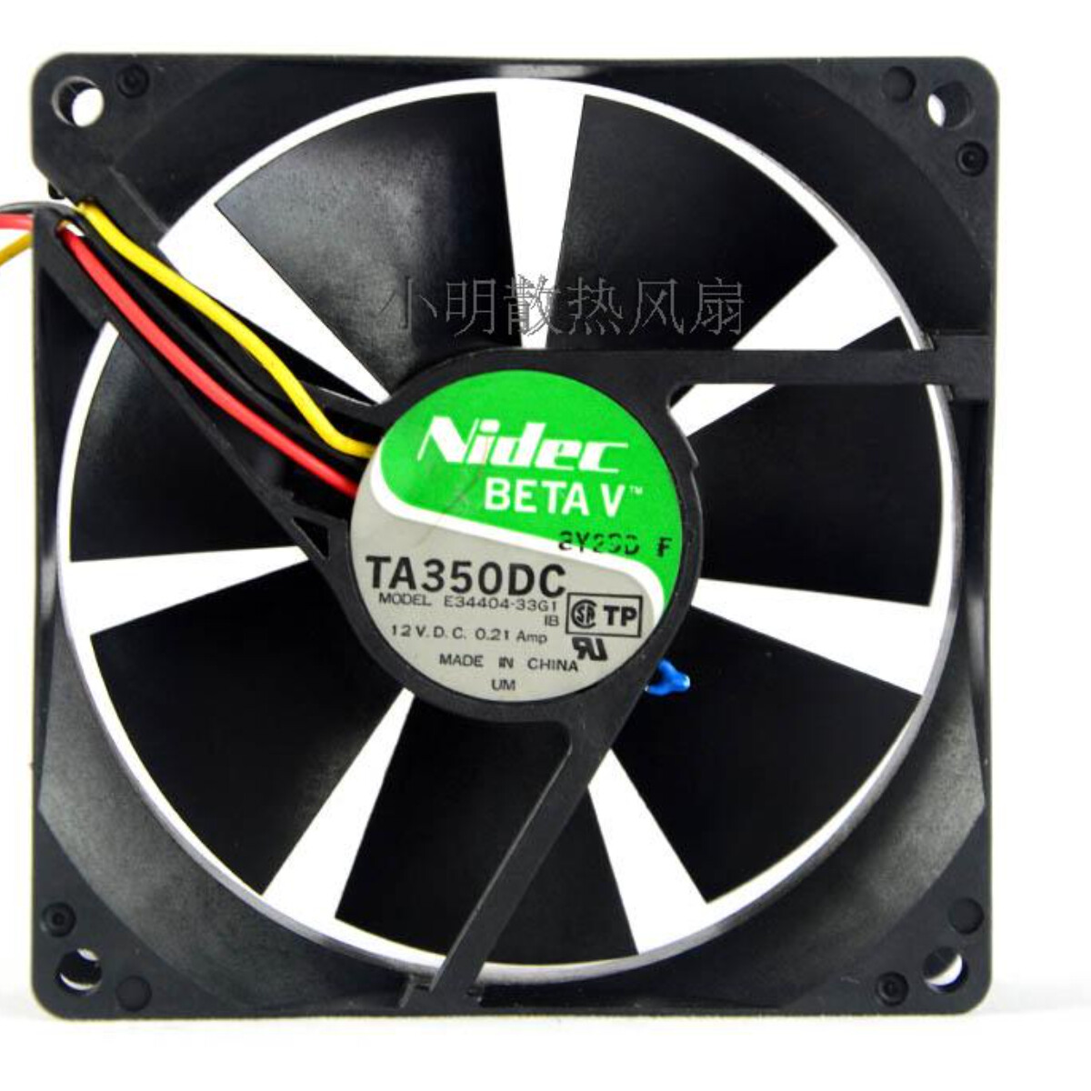 Nidec 12V 0.21A E34404-33G1 9025 9CM Chassis Cooling Industrial Fan Micro