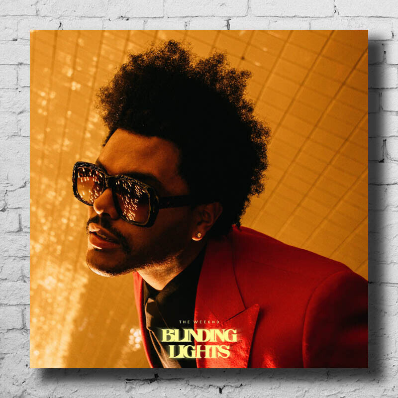 G-567 The Weeknd Blinding Lights Single Music Cover Art G-567 The Weeknd Blinding Lights Single Music Cover Art